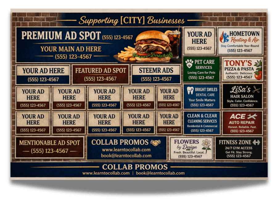 9x12 Ad Layout Template